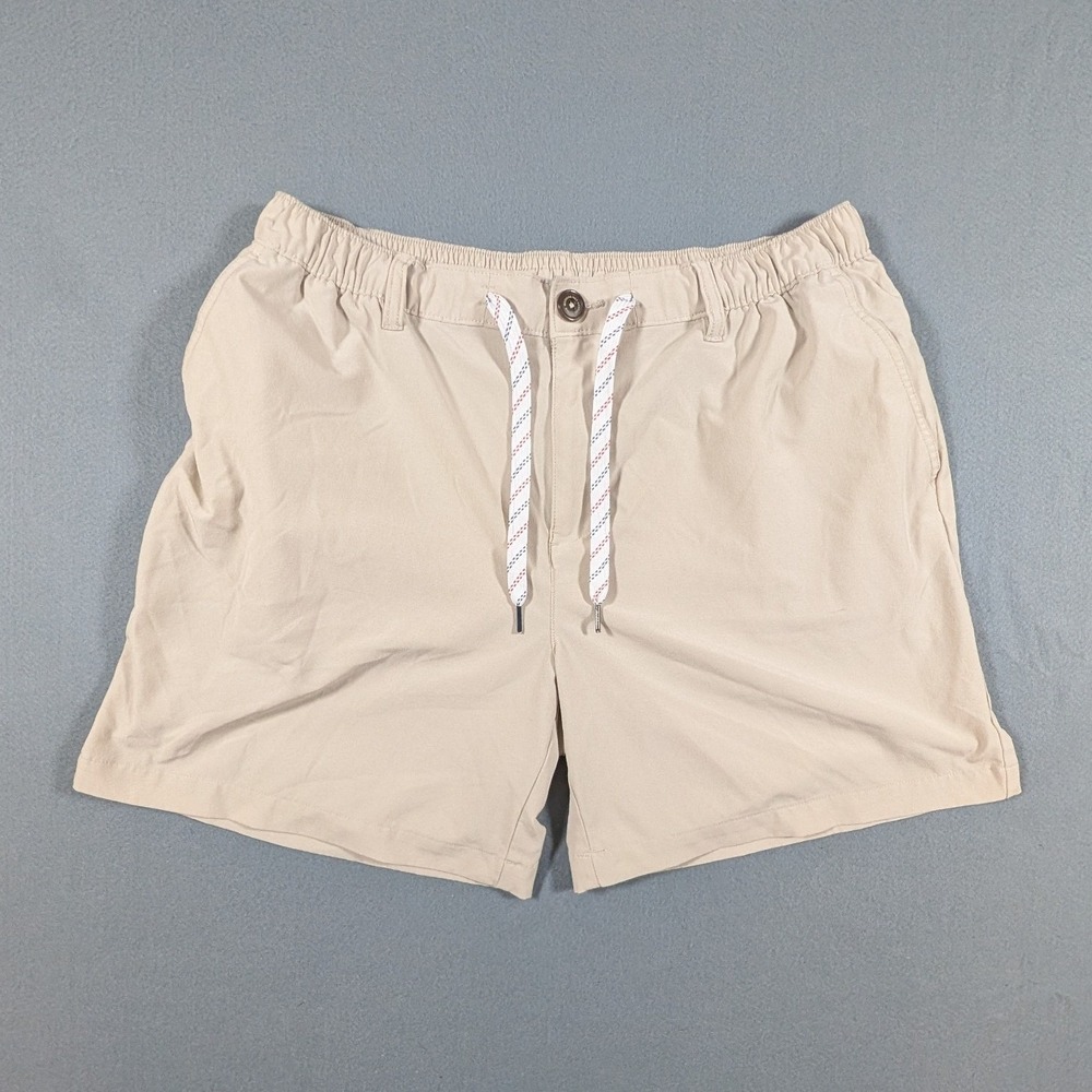 Chubbies Everywear Shorts Mens XL Khaki 6 Inch Inseam Regular Fit